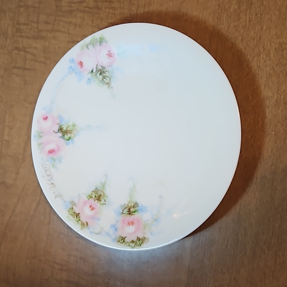 Hand Painted Signed Favorite Bavaria Porcelain Plate